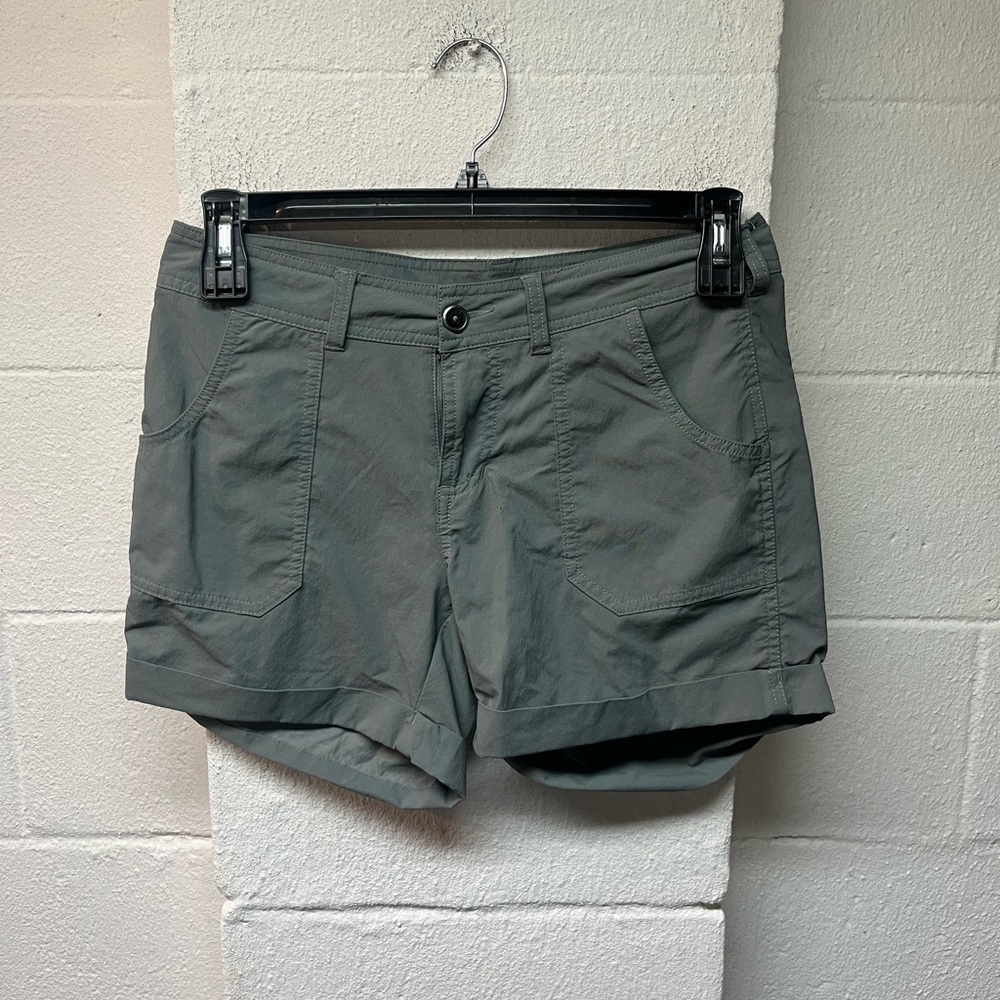 The North Face Women's Outdoor Shorts in Slate Green - Picture 1 of 5